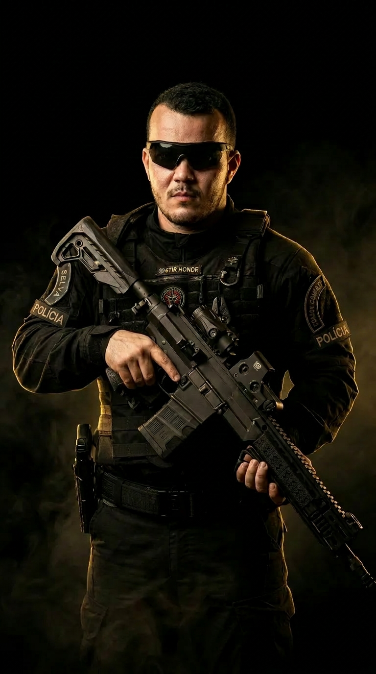 Tiago Amorim — mentor de futuros policiais